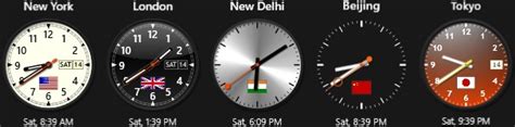 world clock app for desktop.